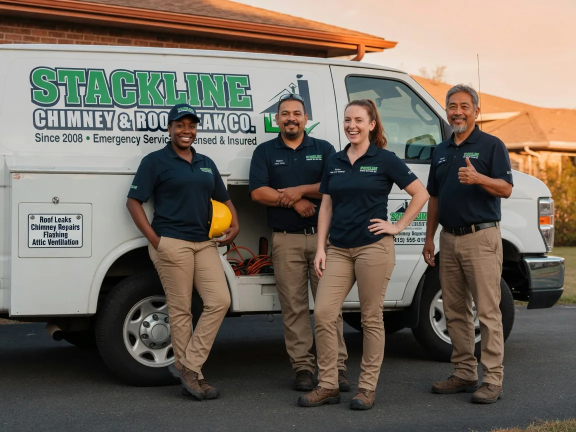 Chimney flashing repair company in Adamsville, OH